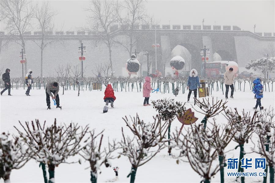 #（环境）（7）河北石家庄：正定古城赏雪