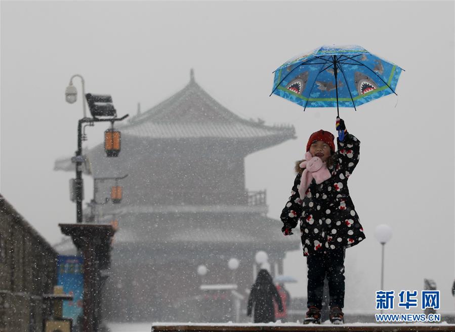 #（环境）（2）河北石家庄：正定古城赏雪