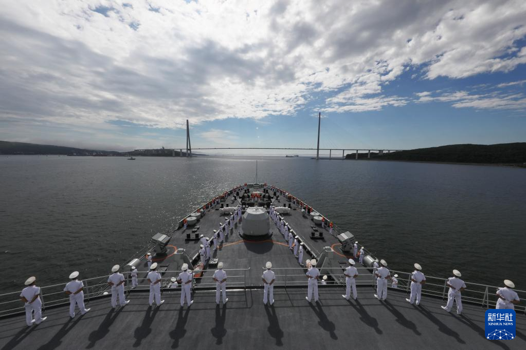 中国海军龙虎山舰,郑和舰结束对俄罗斯访问